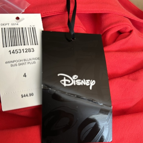 NWT Hot Topic Plus size 4 Disney skirt with detachable suspenders. - Picture 8 of 8